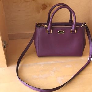 Michael Kors Burgundy Purse